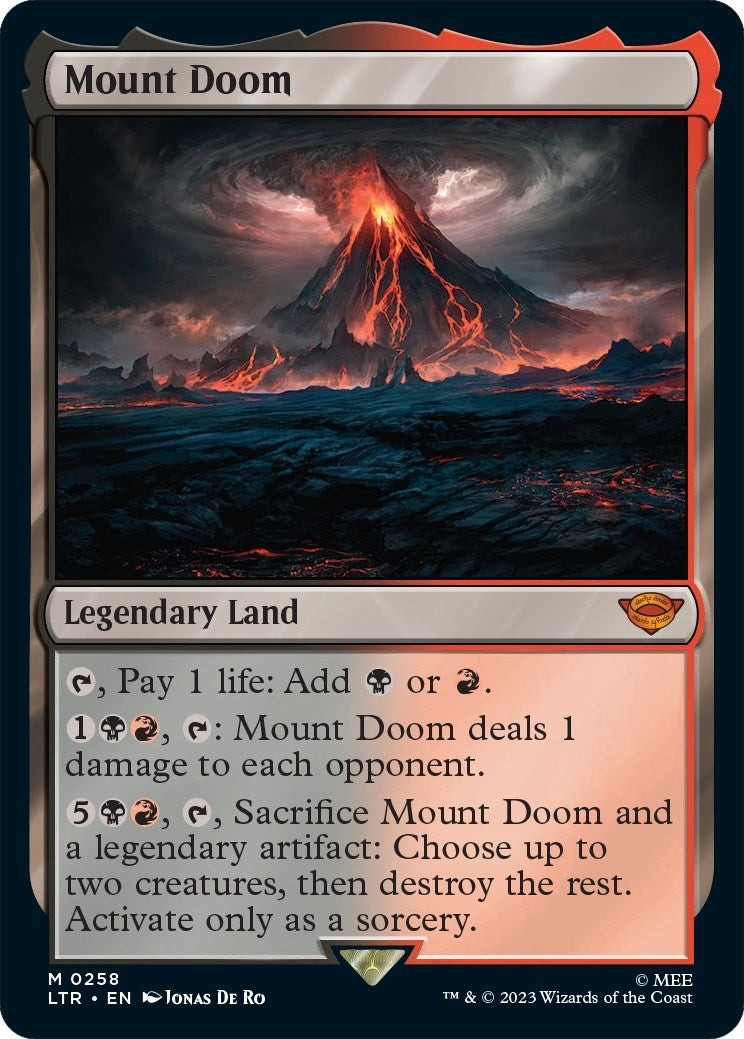 Mount Doom (258) [LTR] - MTG Single