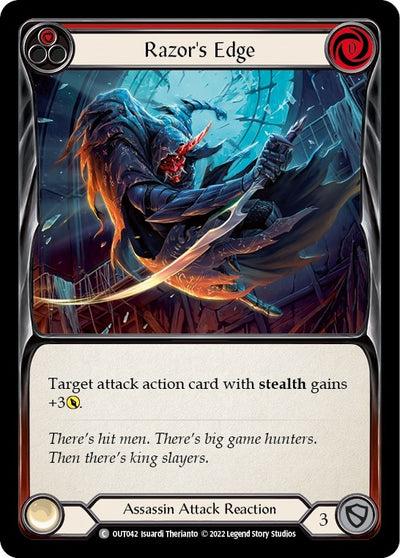 Razor's Edge (Red) (42) [OUT]