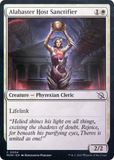 Alabaster Host Sanctifier (4) [MOM]