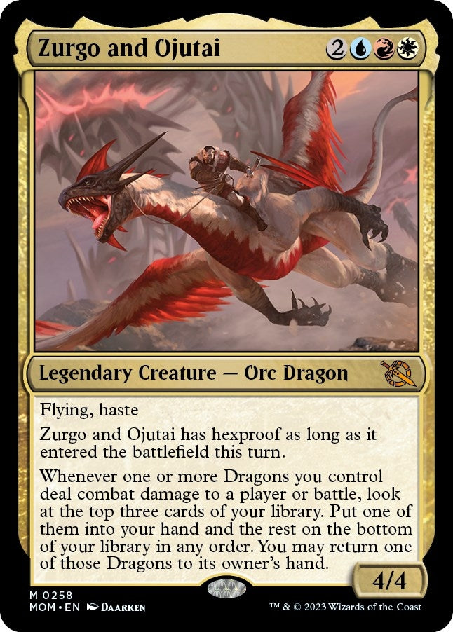 Zurgo and Ojutai (258) [MOM] - MTG Single