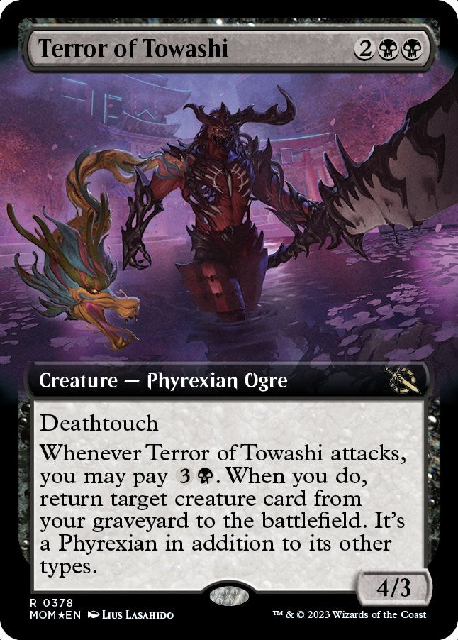 Terror of Towashi (Extended Art) (378) [MOM] - MTG Single