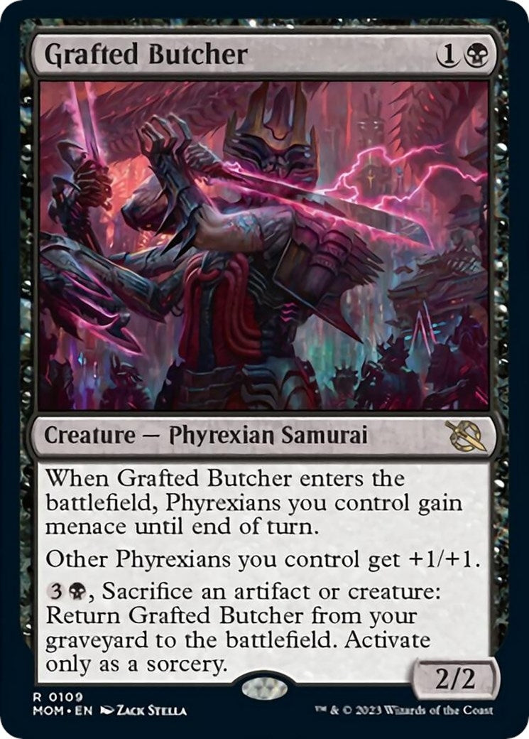 Grafted Butcher (109) [MOM] - MTG Single