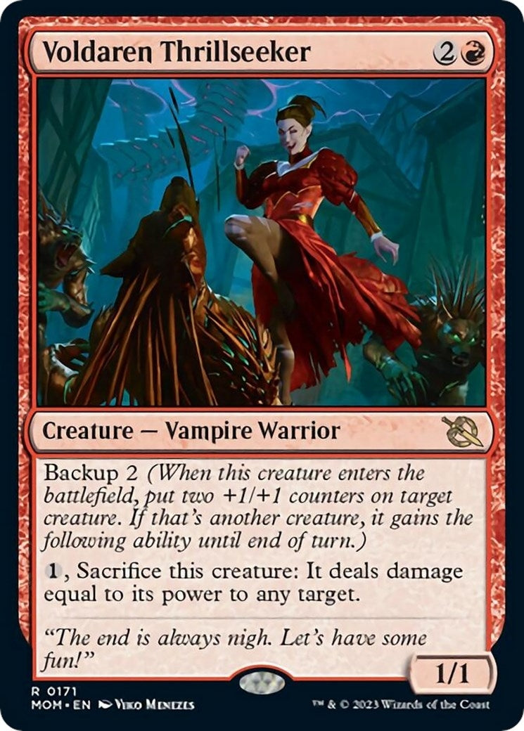 Voldaren Thrillseeker (171) [MOM] - MTG Single