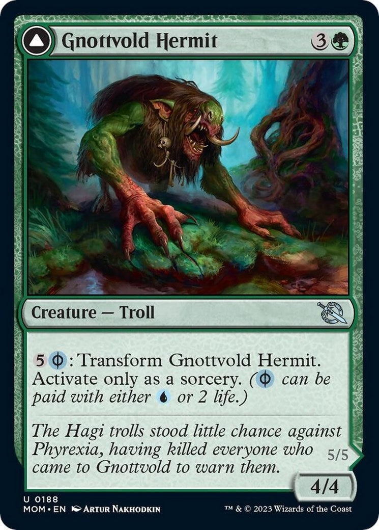 Gnottvold Hermit (188) [MOM] - MTG Single