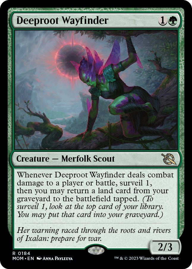 Deeproot Wayfinder (184) [MOM] - MTG Single