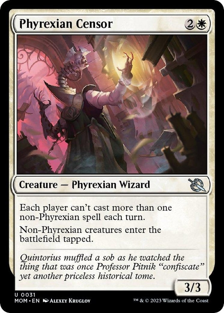 Phyrexian Censor (31) [MOM] - MTG Single