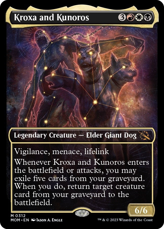 Kroxa and Kunoros (Showcase) (312) [MOM] - MTG Single