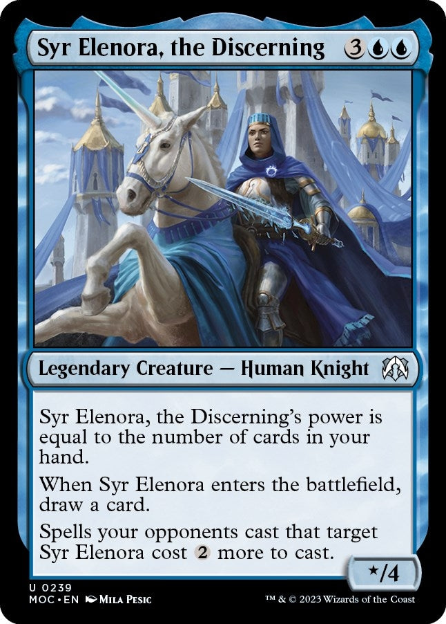 Syr Elenora the Discerning (239) [MOC] - MTG Single