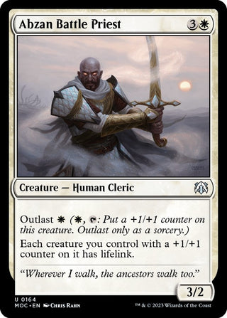 Abzan Battle Priest (164) [MOC] - MTG Single