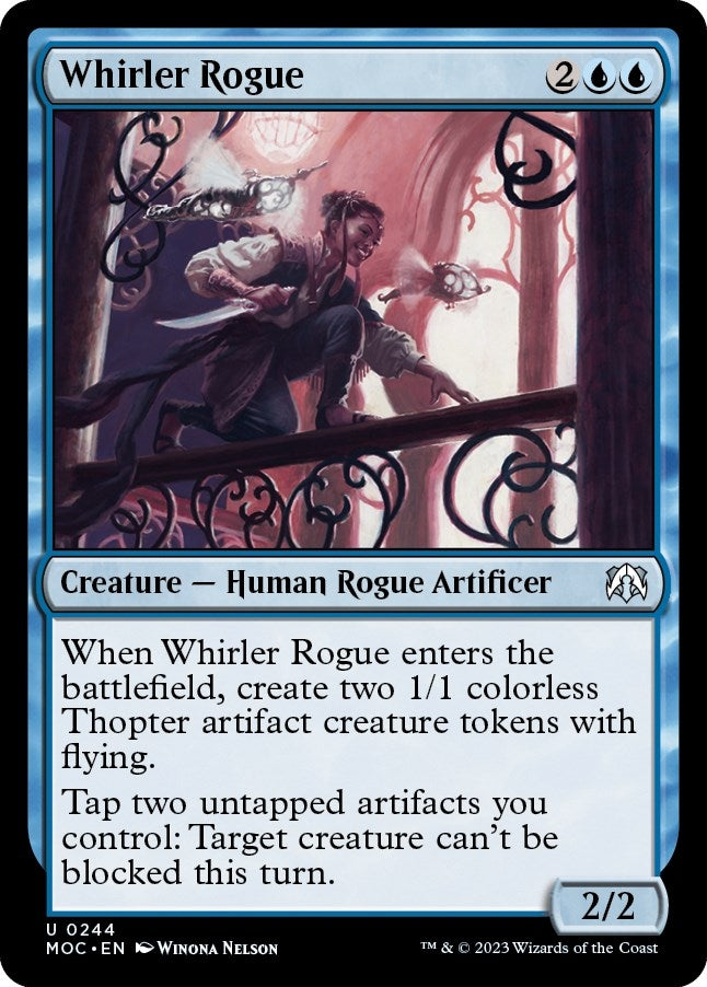 Whirler Rogue (244) [MOC] - MTG Single
