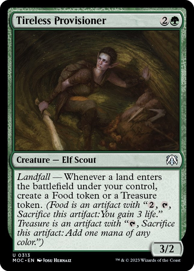 Tireless Provisioner (313) [MOC] - MTG Single