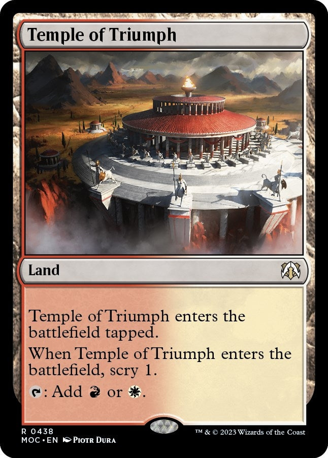 Temple of Triumph (438) [MOC] - MTG Single