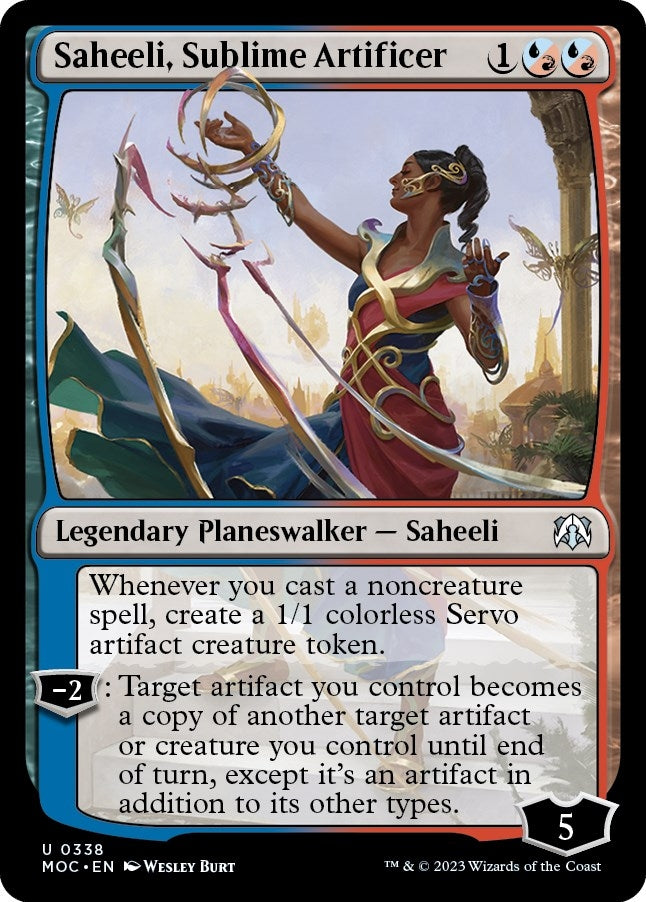 Saheeli Sublime Artificer (338) [MOC] - MTG Single