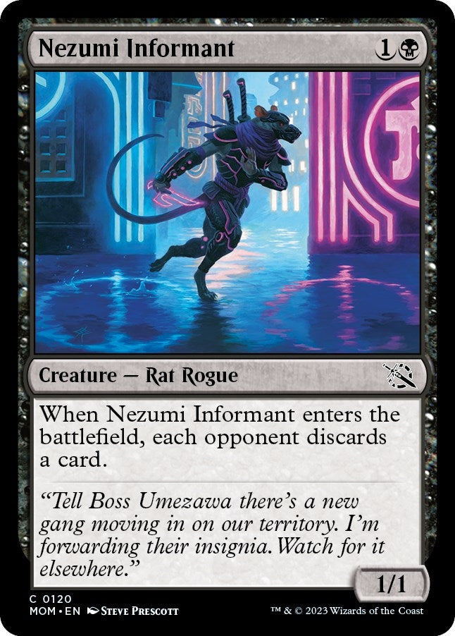 Nezumi Informant (120) [MOM] - MTG Single