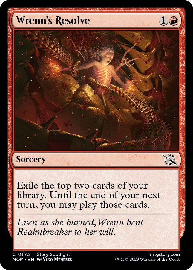 Wrenn’s Resolve (173) [MOM] - MTG Single