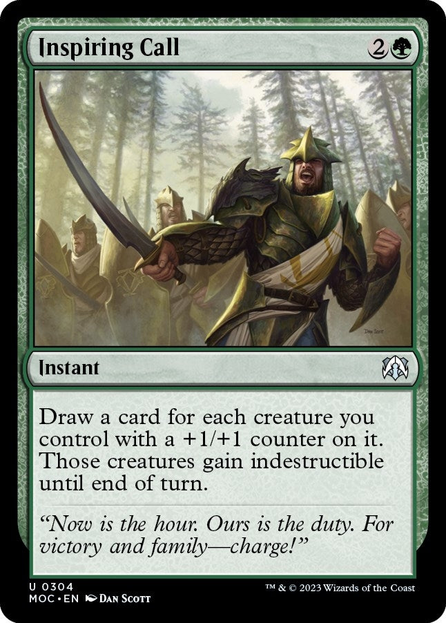 Inspiring Call (304) [MOC] - MTG Single