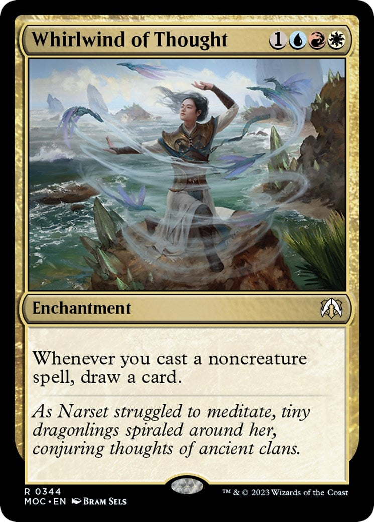 Whirlwind of Thought (344) [MOC] - MTG Single