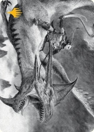 Zurgo and Ojutai Art Card (Gold-Stamped Signature) (66) [ASMOM] - MTG Single