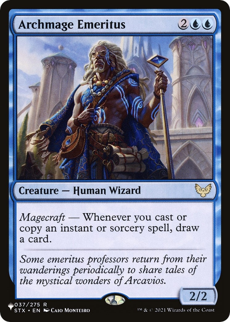 Archmage Emeritus (37) [LIST] - MTG Single