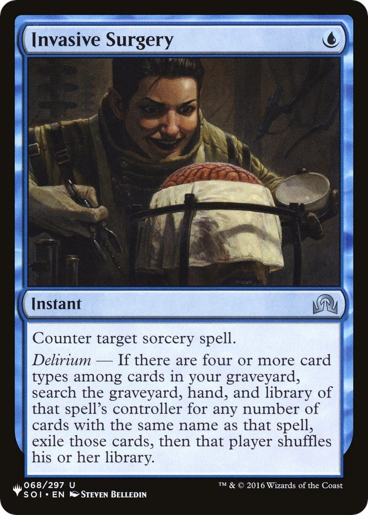 Invasive Surgery (68) [LIST] - MTG Single