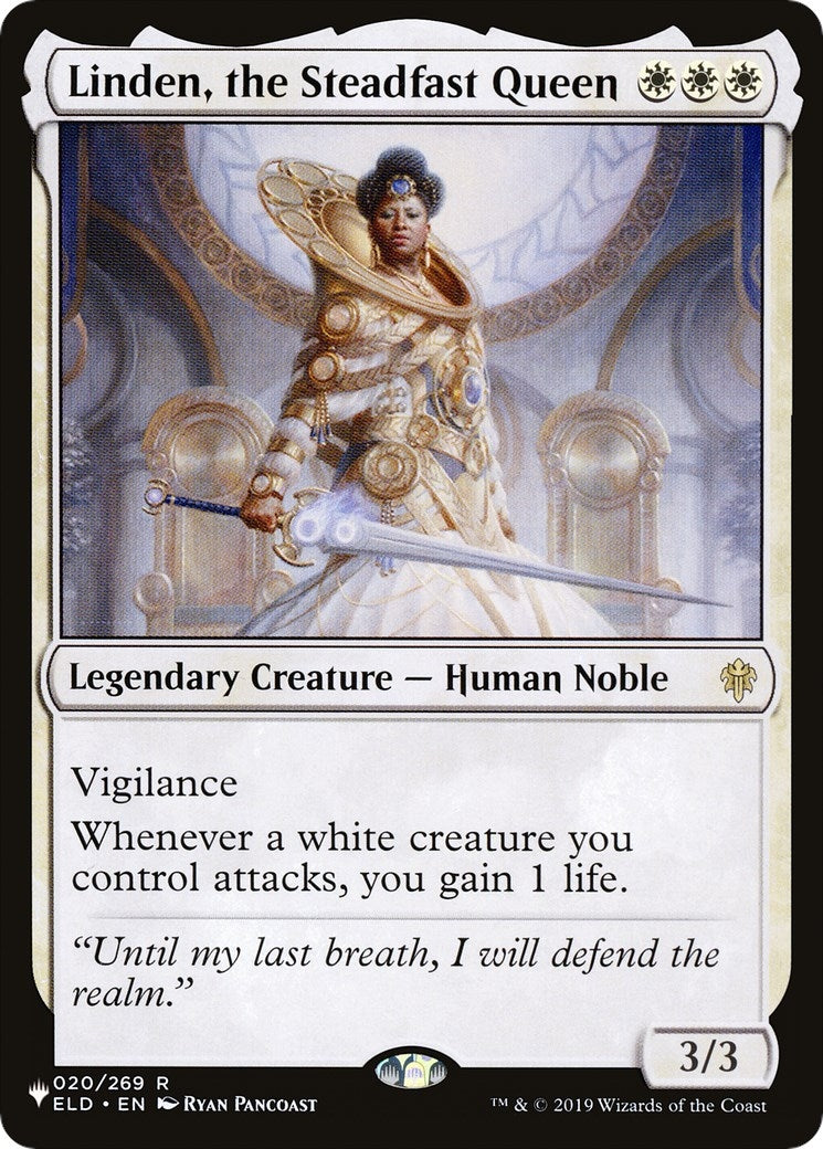 Linden the Steadfast Queen (20) [LIST] - MTG Single