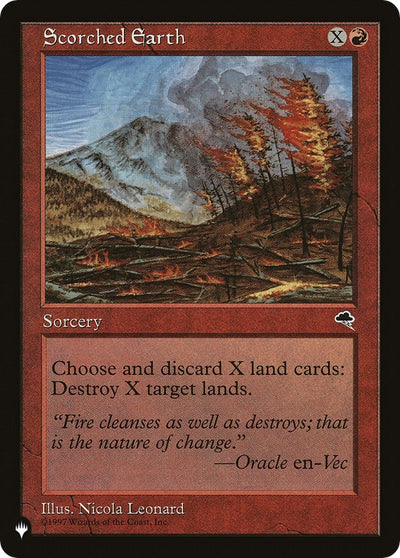 Scorched Earth (200) [LIST]