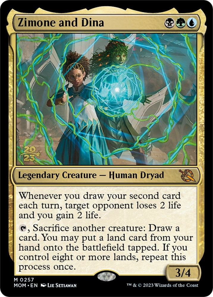 Zimone and Dina (257) [PRE] - MTG Single