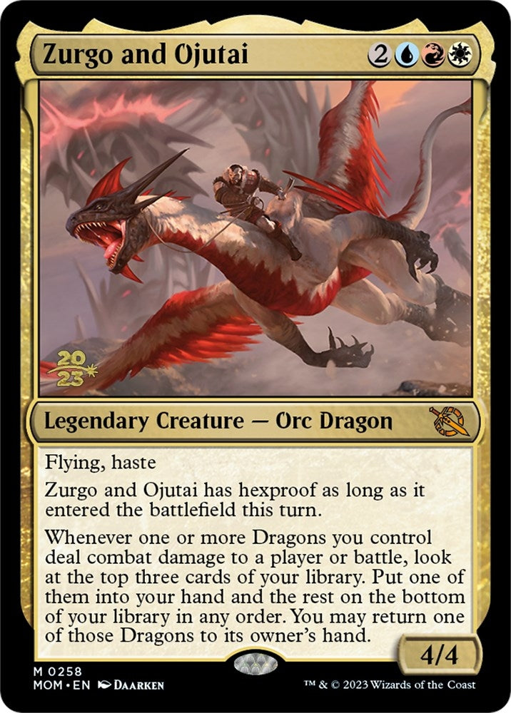 Zurgo and Ojutai (258) [PRE] - MTG Single
