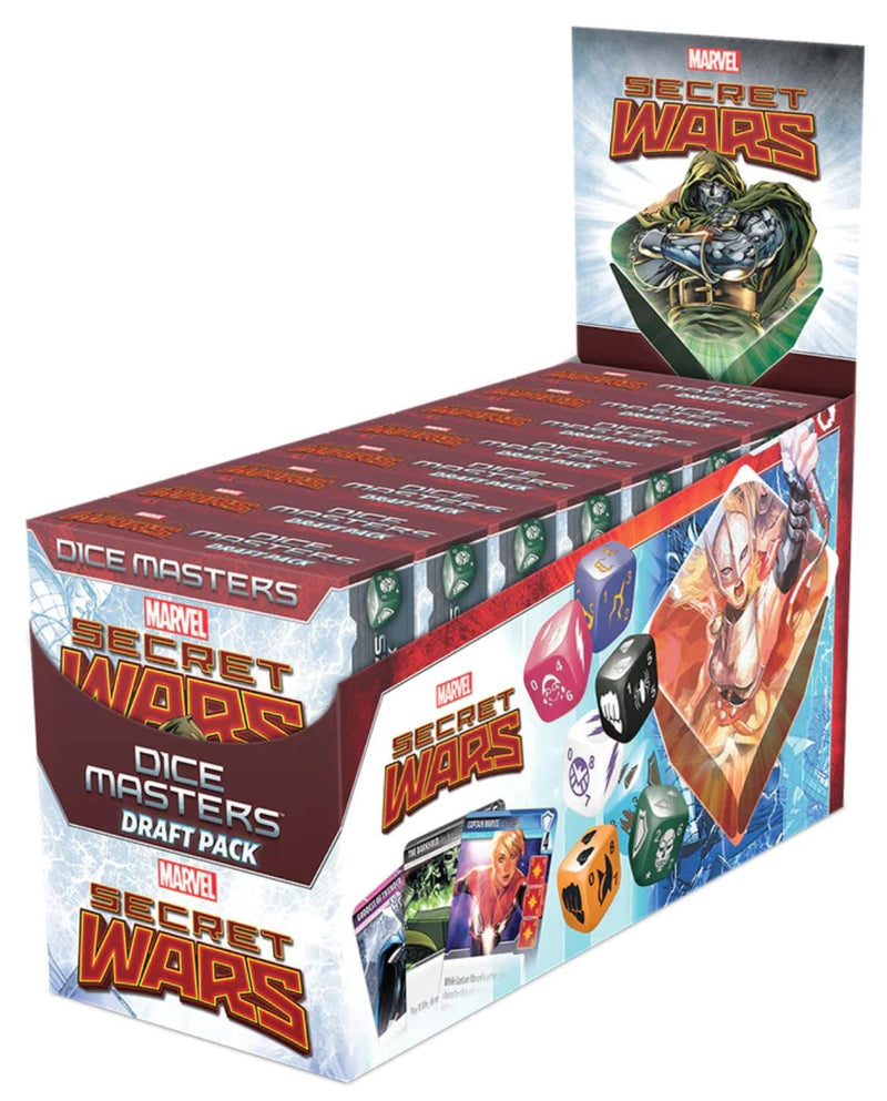 Marvel Secret Wars Draft Pack Countertop Display [MSW] - Dice Masters Sealed