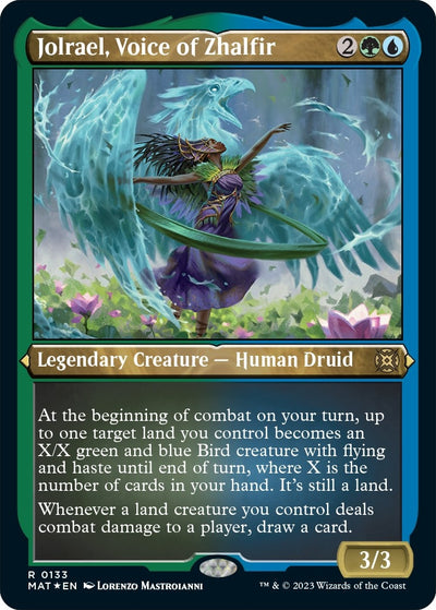 Jolrael, Voice of Zhalfir (Foil Etched) (133) [MAT]