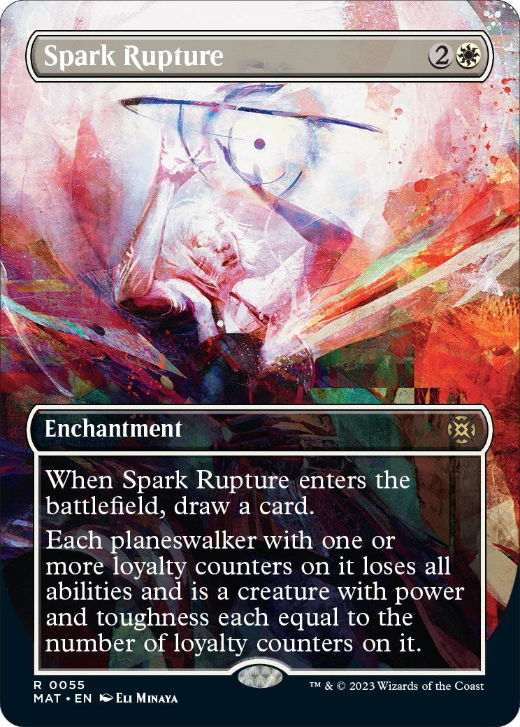 Spark Rupture (Borderless) (55) [MAT] - MTG Single