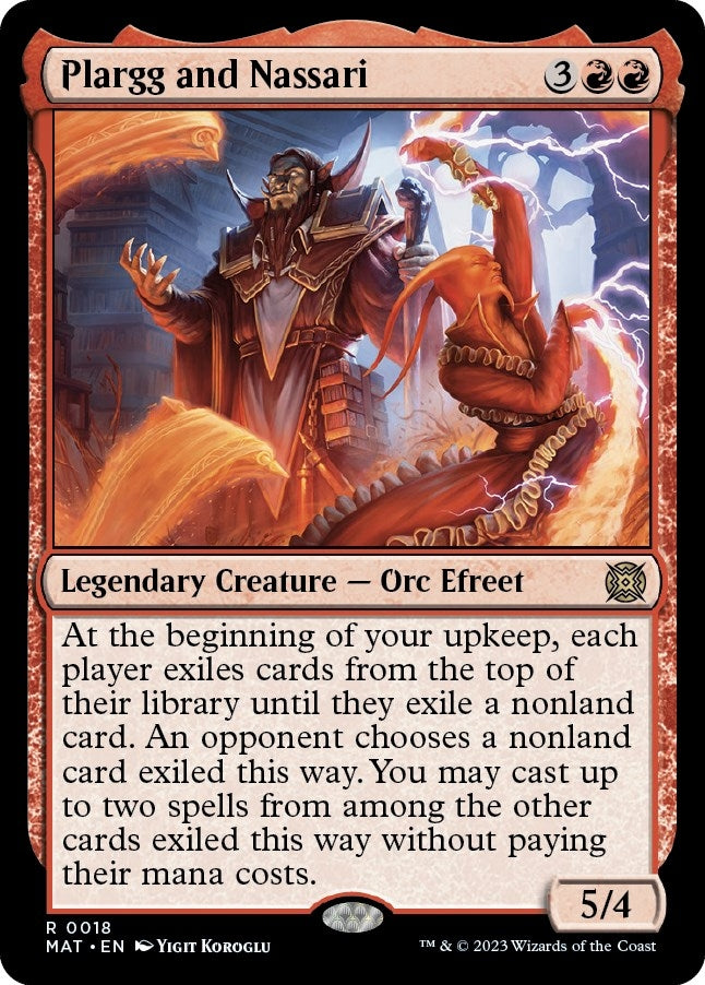 Plargg and Nassari (18) [MAT] - MTG Single