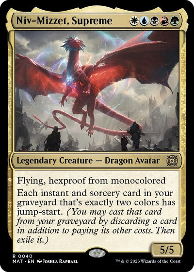 Niv-Mizzet, Supreme (40) [MAT]