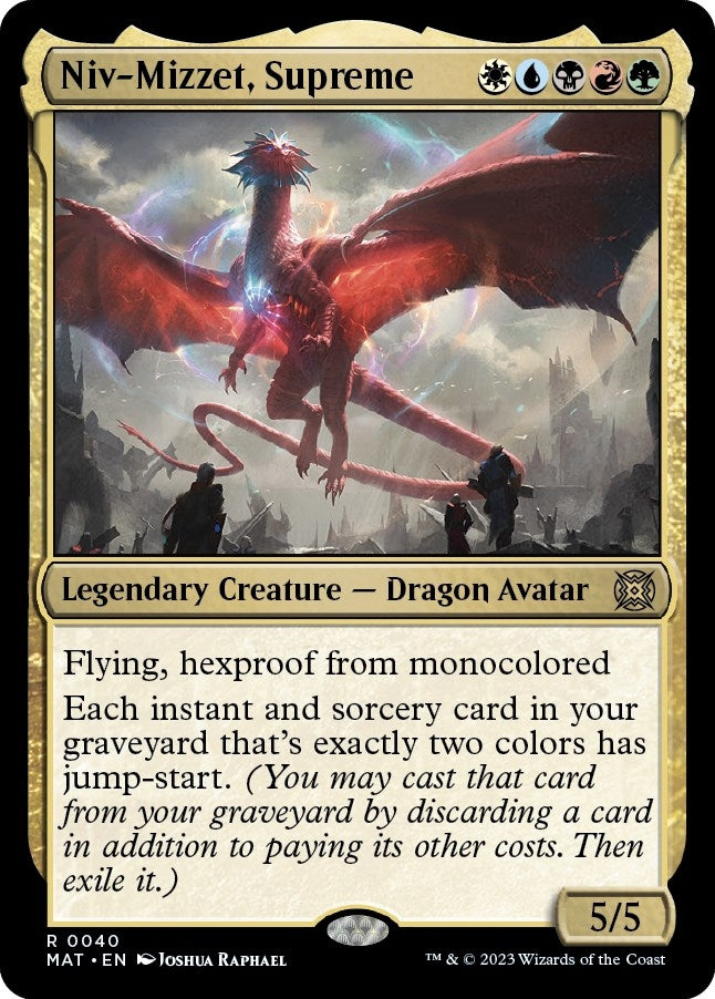 Niv-Mizzet Supreme (40) [MAT] - MTG Single