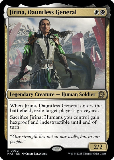 Jirina, Dauntless General (32) [MAT]