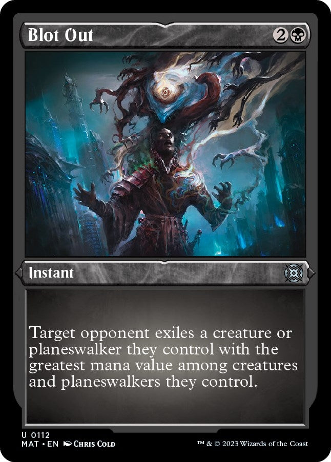 Blot Out (Foil Etched) (112) [MAT] - MTG Single