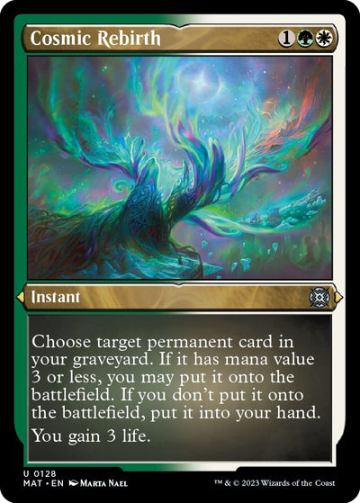 Cosmic Rebirth (Foil Etched) (128) [MAT]