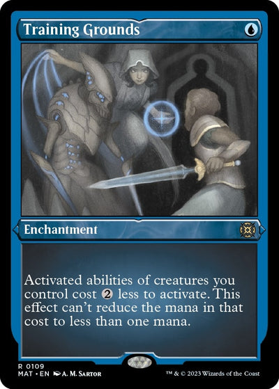 Training Grounds (Foil Etched) (109) [MAT]