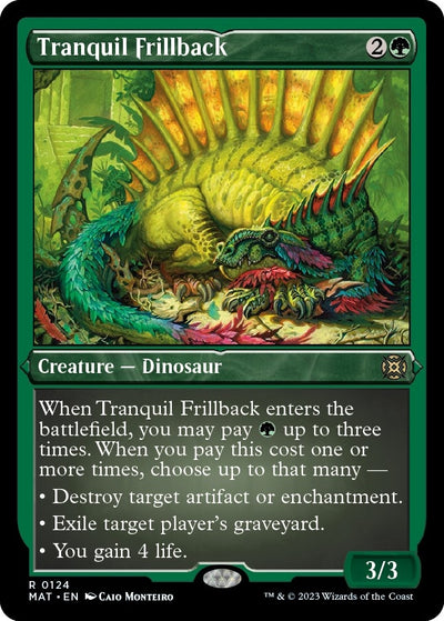 Tranquil Frillback (Foil Etched) (124) [MAT]