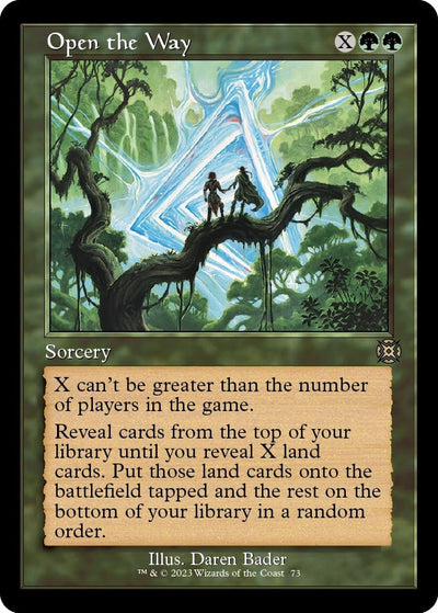 Open the Way (Retro Frame) (73) [MAT]