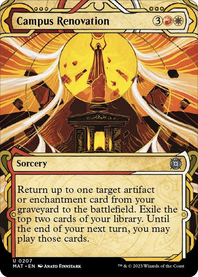 Campus Renovation (Halo Foil) (207) [MAT]