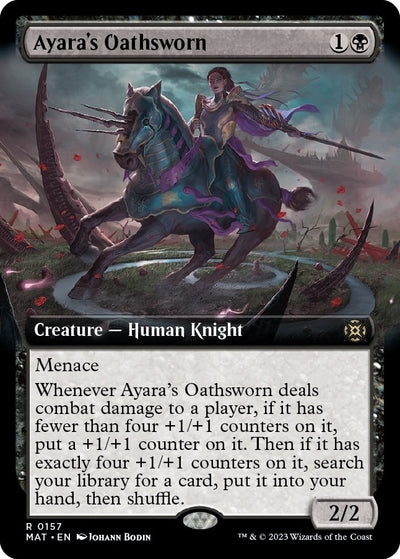 Ayara's Oathsworn (Extended Art) (157) [MAT]