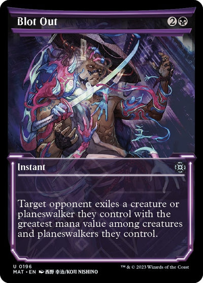 Blot Out (Halo Foil) (196) [MAT]