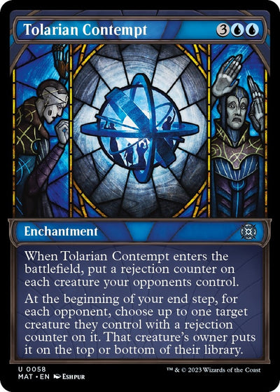 Tolarian Contempt (Showcase) (58) [MAT]