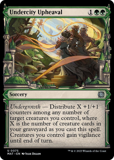 Undercity Upheaval (Showcase) (75) [MAT]