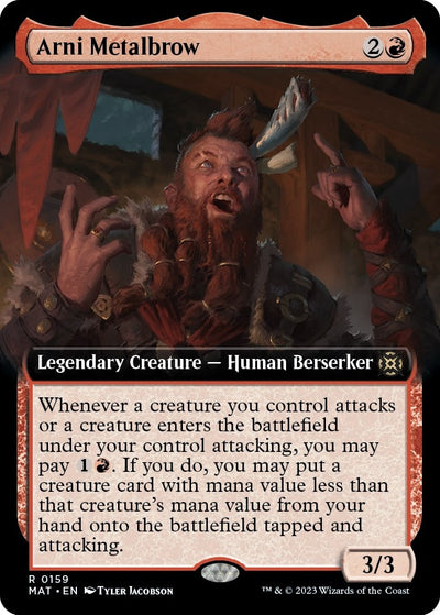 Arni Metalbrow (Extended Art) (159) [MAT]