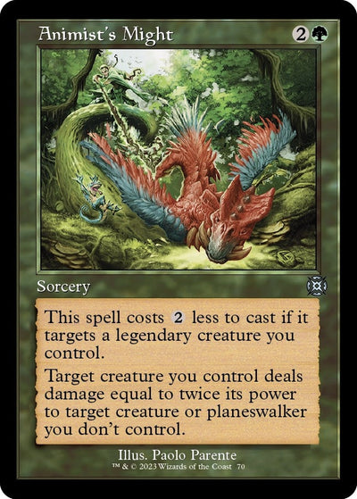 Animist's Might (Retro Frame) (70) [MAT]