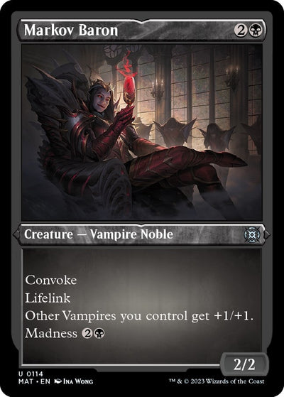 Markov Baron (Foil Etched) (114) [MAT]