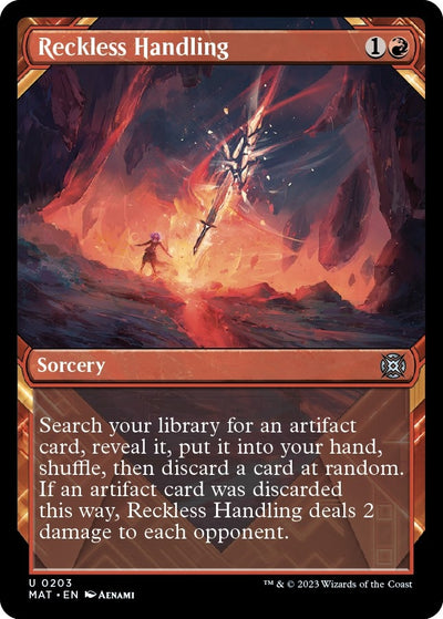 Reckless Handling (Halo Foil) (203) [MAT]