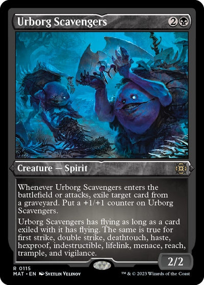 Urborg Scavengers (Foil Etched) (115) [MAT]